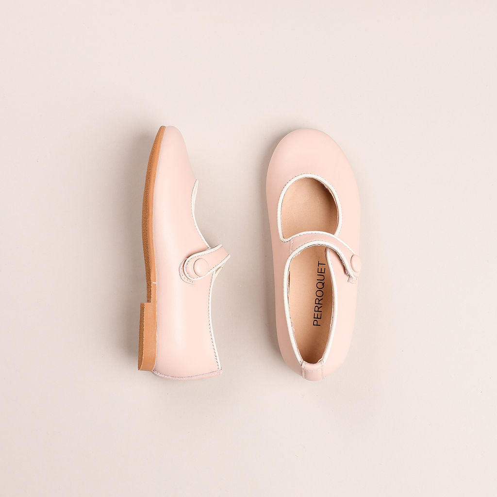 Ivory Mary Jane Shoes for Girls | Perroquet – Perroquet Shoes