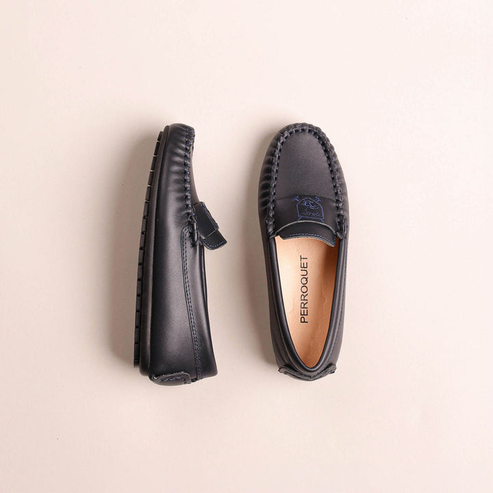 Penny Loafer With Crest
