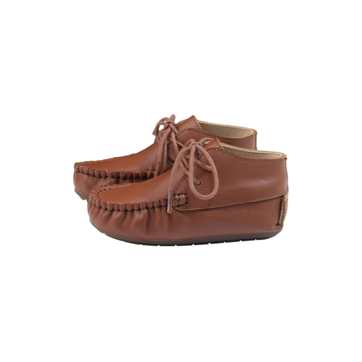 Baby Moccasin Shoe - Luggage