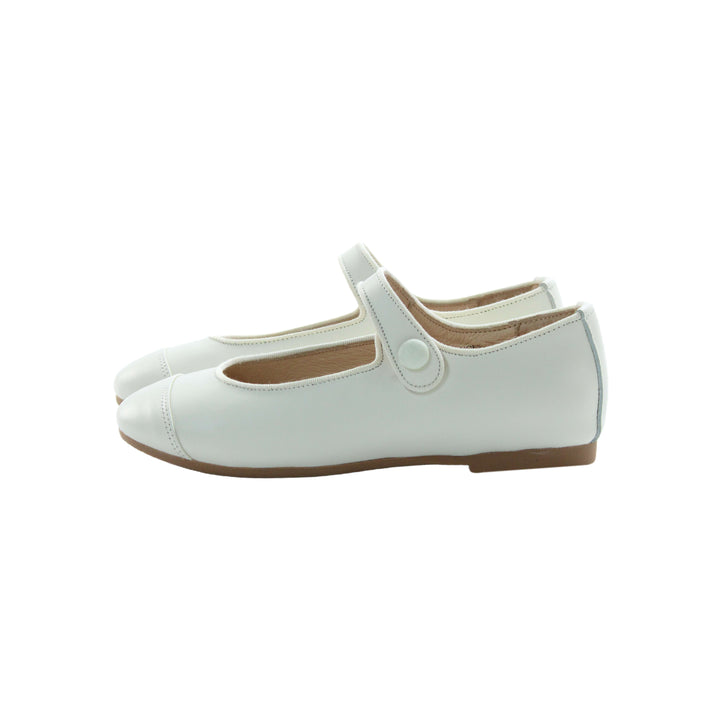 Cap Toe Mary Jane - Ivory