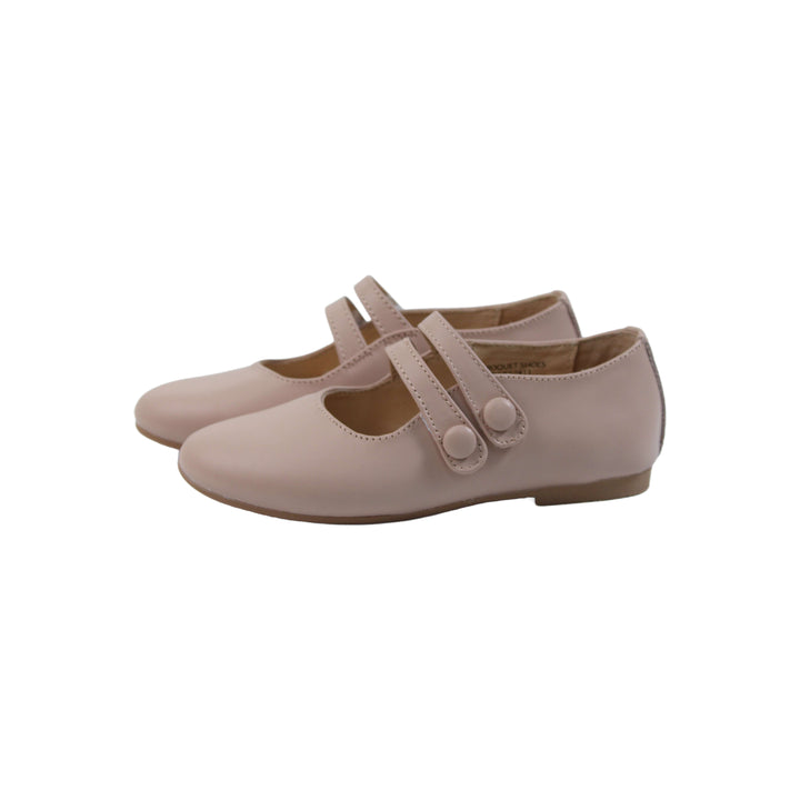 Double Front Strap Mary Jane - Mauve