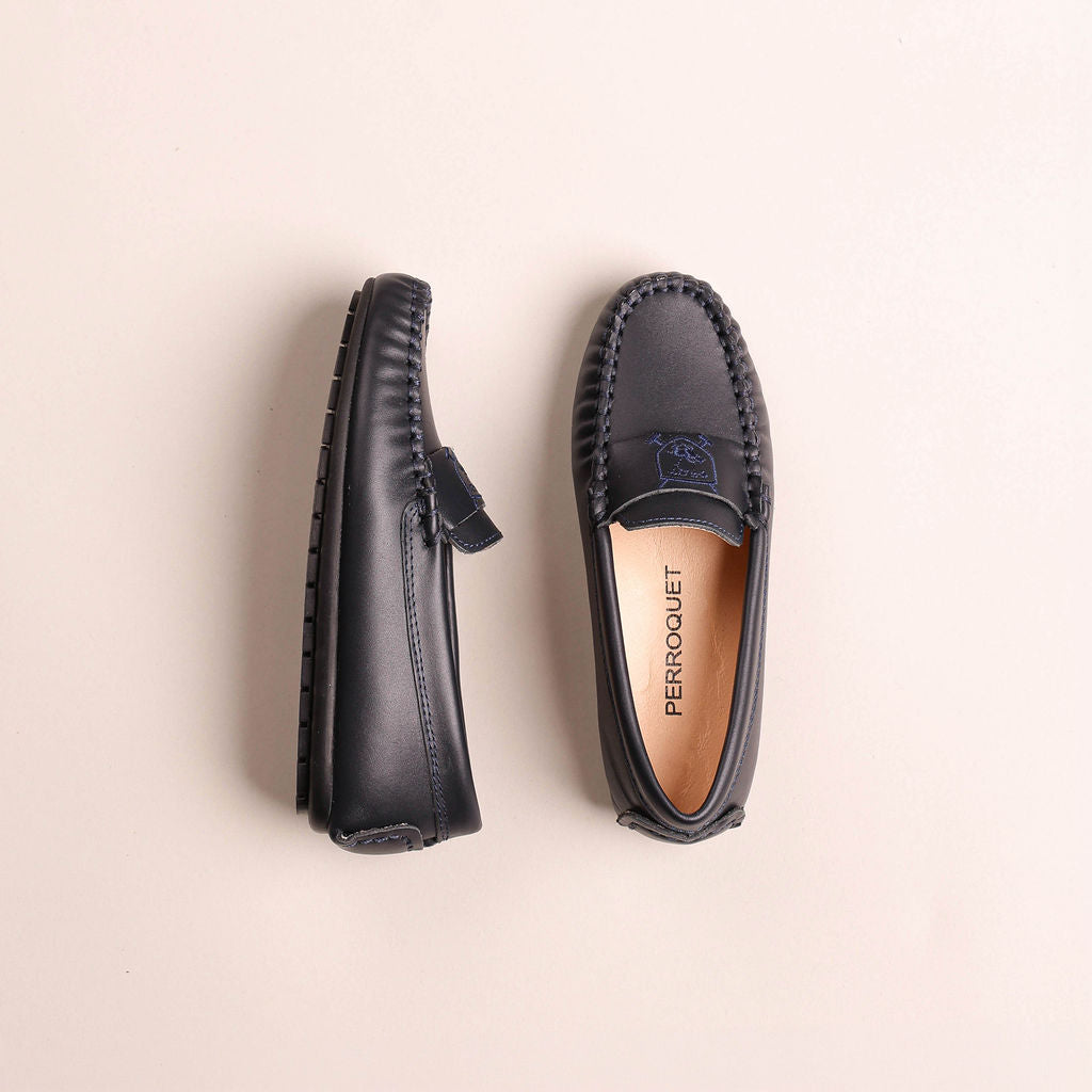Penny Loafer With Crest