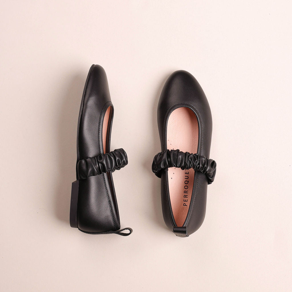 Scrunchie Ballet Flat
