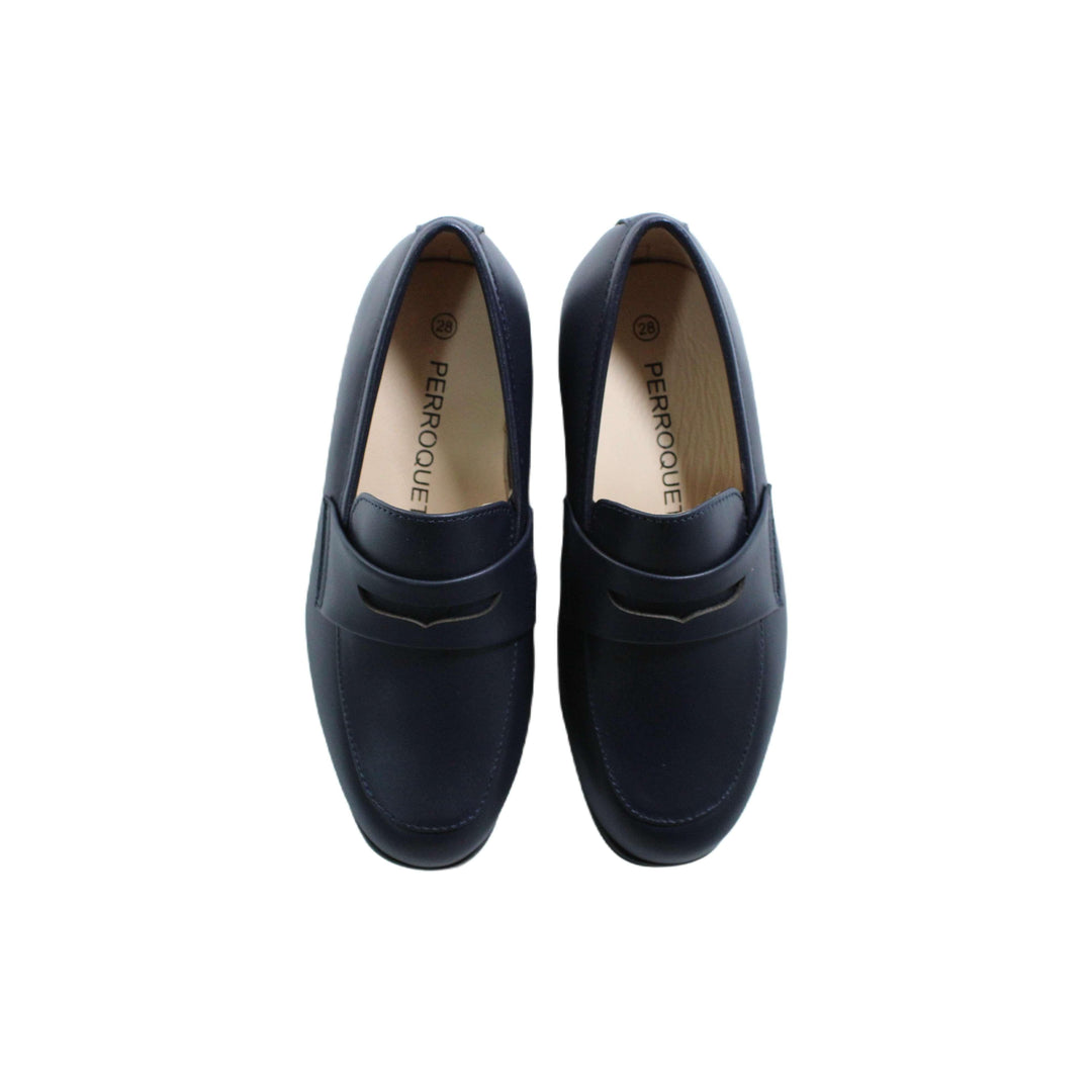 Hard Penny Loafer - Navy