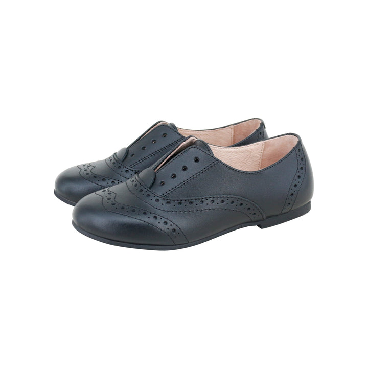 Laceless Oxford - Black