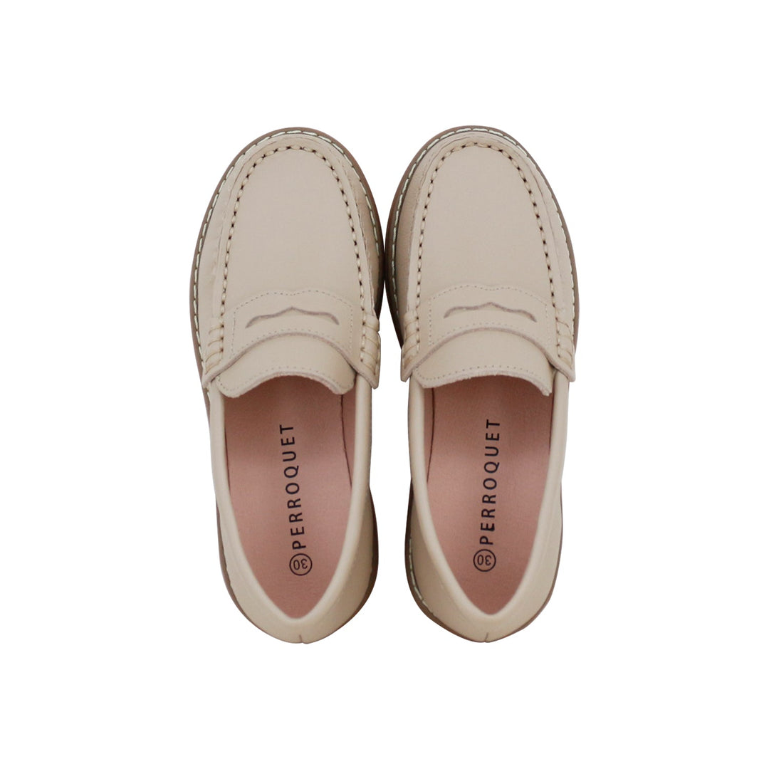 Lug Sole Loafer - Taupe