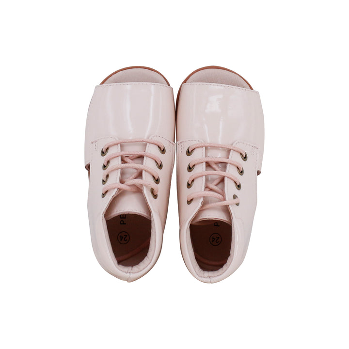 Open Toe Baby Shoe - Pink