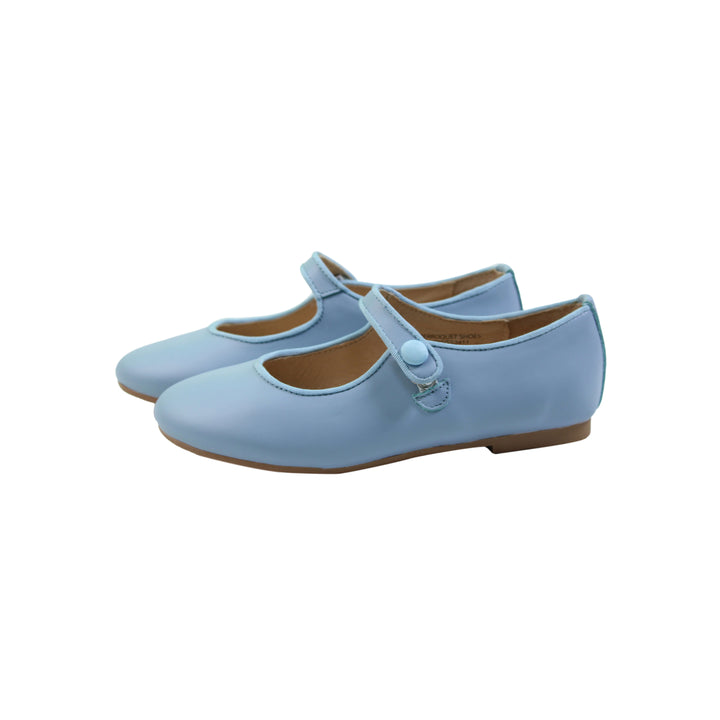 Round Front Mary Jane - Powder Blue