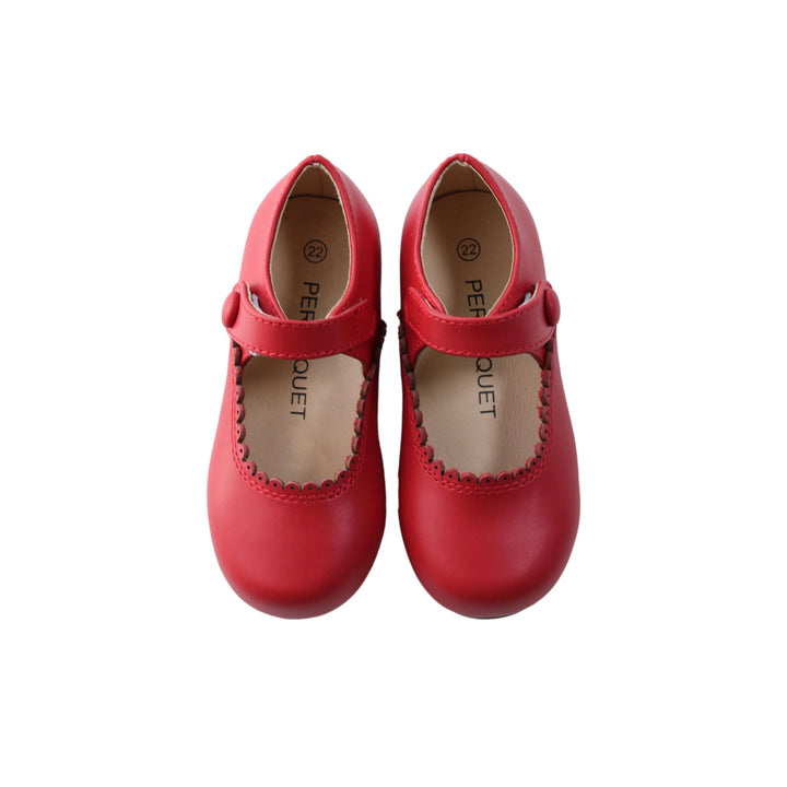 Snap Toddler Mary Jane - Red