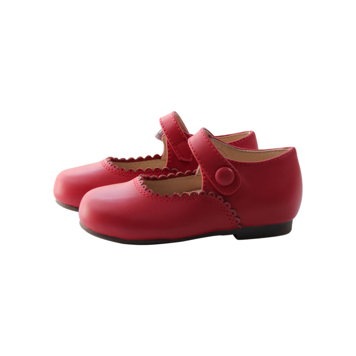 Snap Toddler Mary Jane - Red