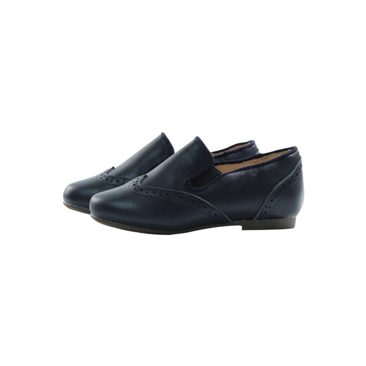 Wingtip Smoking Shoe - Navy